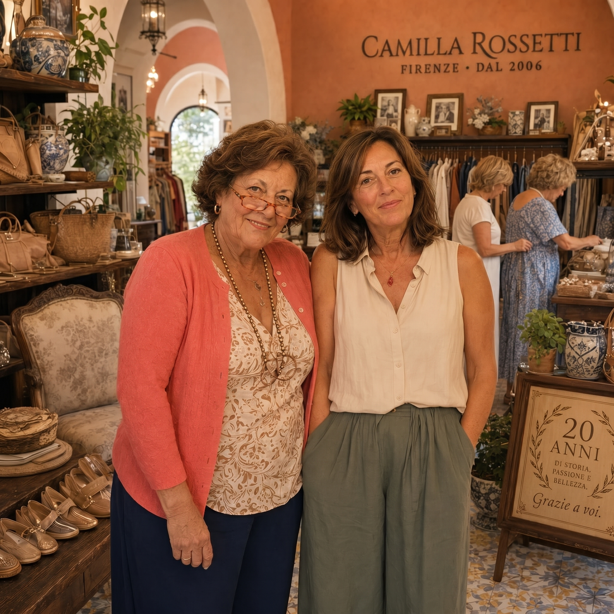 20 anni insieme, festeggiamo